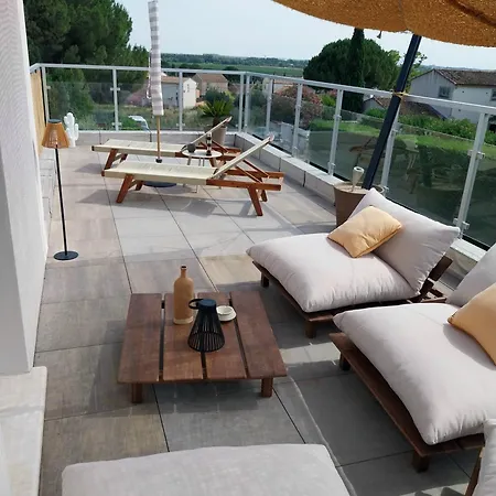 Prázdninový dům Les Brezines Piscine, Terrasse & Boules Mus