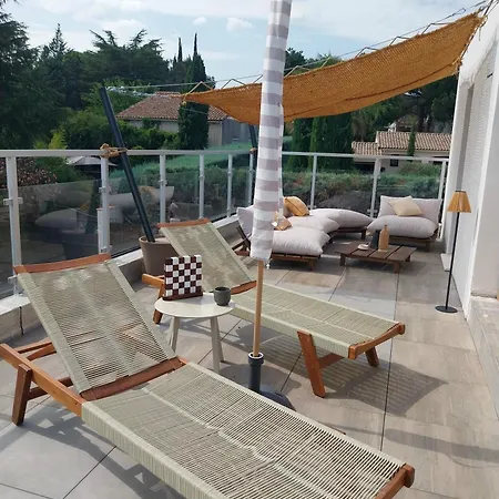 Les Brezines Piscine, Terrasse & Boules * Mus