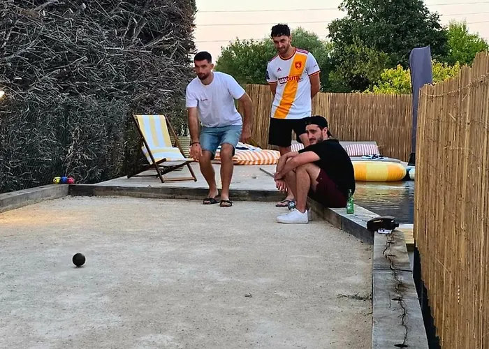 펜션 Les Brezines Piscine, Terrasse & Boules Mus